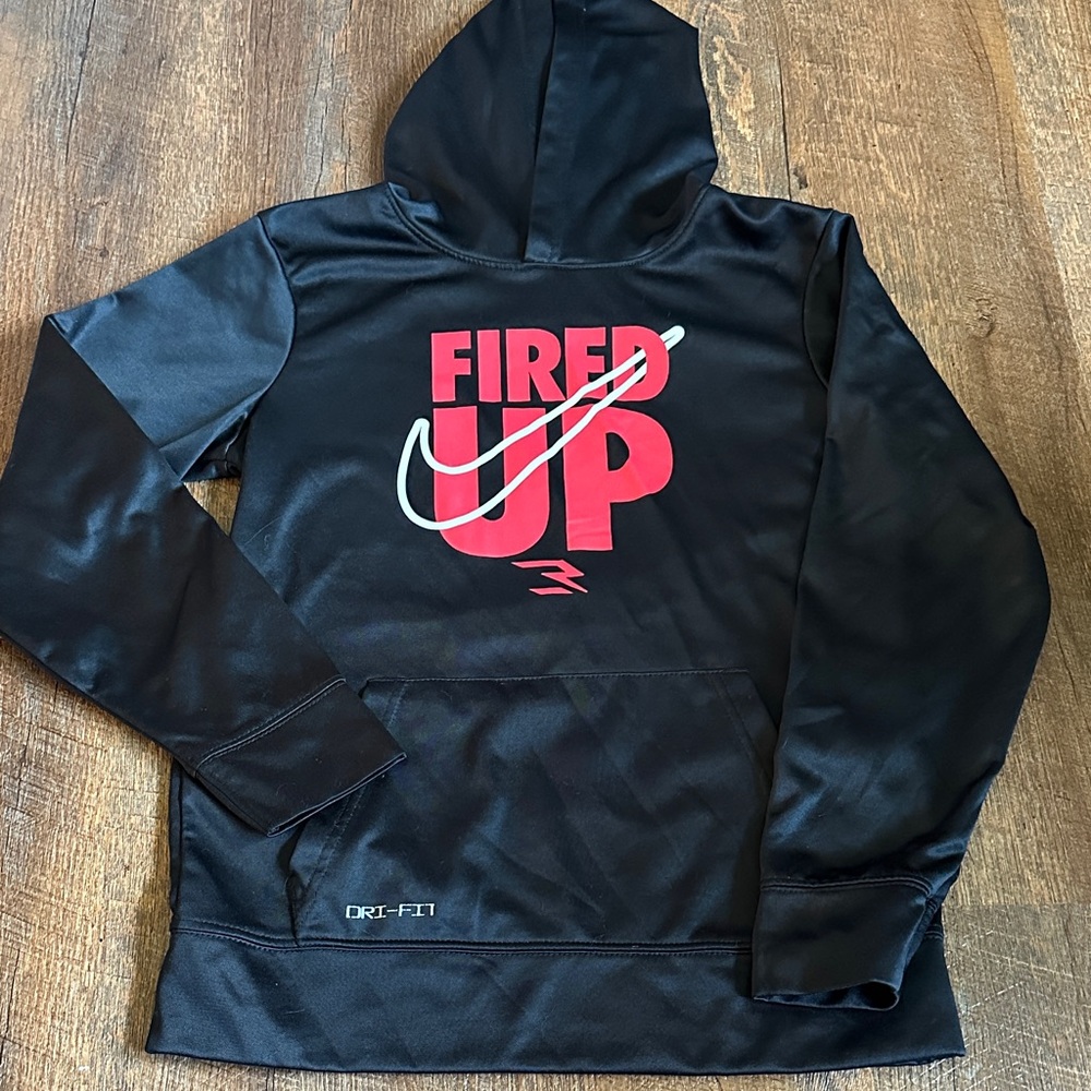 Nike Black Dri Fit Hoodie-3 Brand